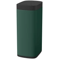 HOMCOM 50L Sensor-Mülleimer, berührungslos Küchenmülleimer mit Bewegungssensor, fingerabdruckresistent(m-11)