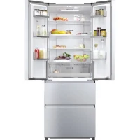 Réfrigérateur Multi-Portes - HAIER - HFR5719ENMG - 446L - No Frost - 4 Portes - Silver - 70x67,5x190 cm(m-6)