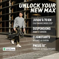 Trottinette électrique Ninebot Max G2 E Clignotants intégrés powered by Segway(m-3)