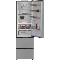 Réfrigérateur multiportes - WHIRLPOOL - WHKF6352X5E - 351 L - Dual NoFrost - 6e sens - Classe D - Multiflow - 203,5x59,5x66,3 - Inox(m-3)