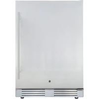 Réfrigérateur table-top extérieur - FRIGELUX - RETT136A - Encastrable - 102 L - 59,5 x 57,5 x 82 cm - Inox(m-1)