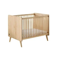 Chambre bébé trio - Lit 120 x 60 cm + Commode 3 tiroir + Armoire Chene suave - Arty - SAUTHON(m-6)
