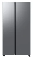 Réfrigérateur américain - SAMSUNG - RS70F65QET - 2 portes - 659 L - Classe E - Platinum Inox(m-1)