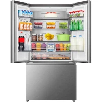 Réfrigérateur multi-portes - HISENSE - RF815N4SESE - 634 L - Distributeur d'eau - Classe E - 91,4 x 73 x 178,5 cm - Inox(m-5)
