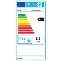 Poele a bois - ADURO 21 - 50240 - 6,5 KW - Noir(m-6)
