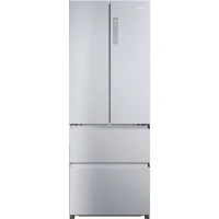 Réfrigérateur Multi-Portes - HAIER - HFR5719ENMG - 446L - No Frost - 4 Portes - Silver - 70x67,5x190 cm(m-1)