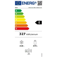 Réfrigérateur américain - BEKO - GN163141XBN - 2 portes - pose libre - classe E - 179 cm - inox(m-4)