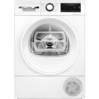 Seche-linge pompe a chaleur BOSCH Série 6 WQG13500FR - 9 kg - Induction - L60 cm - Classe D - Blanc(m-1)