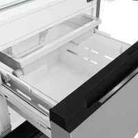 Réfrigérateur multiportes - WHIRLPOOL - WHKF6352X5E - 351 L - Dual NoFrost - 6e sens - Classe D - Multiflow - 203,5x59,5x66,3 - Inox(m-6)