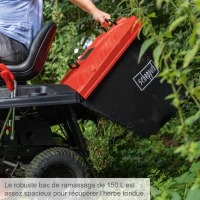 TONDEUSE AUTOPORTEE – RIDER THERMIQUE - MR230-61- 61cm – 224CC – SCHEPPACH(m-4)