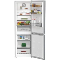 Réfrigérateur combiné - WHIRLPOOL - WHK26364XP7E - Classe B - 316 L - 59,5 x 66,3 x 186,5 cm - Inox(m-2)