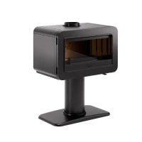 Poele a bois - INVICTA - Wilson sur pied - 8 KW(m-1)