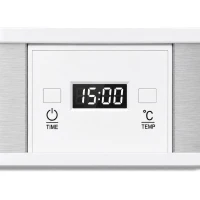 HOMCOM 5 Tier Food Dehydrator, 245W Stainless Steel Food Dryer Machine with Adjustable Temperature, Timer and LCD Display for Drying Fruit, Meat, Vegetable, Jerky and Pet Treat, White(m-13)