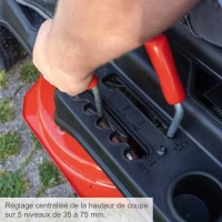 TONDEUSE AUTOPORTEE – RIDER THERMIQUE - MR230-61- 61cm – 224CC – SCHEPPACH(m-2)