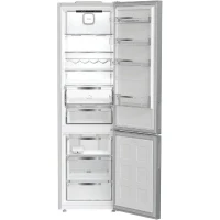 Réfrigérateur combiné - HOTPOINT - HPK25402XP7E - Classe B - 355 L - 59,5 x 66,3 x 203,5 cm - Titanium Inox(m-5)