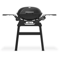 Barbecue a gaz - Weber - Q2200N avec stand - 4,11kW - 1 brûleur - Fonte émaillée - Allumage piézoélectronique - Noir(m-1)