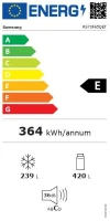 Réfrigérateur américain - SAMSUNG - RS70F65QET - 2 portes - 659 L - Classe E - Platinum Inox(m-4)