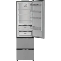 Réfrigérateur multiportes - WHIRLPOOL - WHKF6352X5E - 351 L - Dual NoFrost - 6e sens - Classe D - Multiflow - 203,5x59,5x66,3 - Inox(m-2)