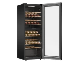 Cave a vin de service - CANDY CNWQ4G56G2 - 56 bouteilles - 2 zones - Multi-température - 37 dB - H 128cm x l 47,5cm x P 45,6cm(m-2)