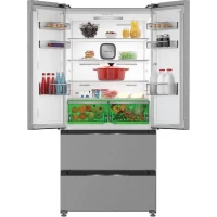 Réfrigérateur américain - HOTPOINT - HPG25512XBR4E - 4 portes - Classe E - 515 L - 83,2 x 70 x 182,3 cm - Inox(m-2)