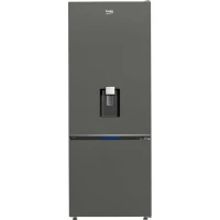 Réfrigérateur combiné - BEKO - B1RCNE534DG -Grande capacité 475 L - Ventilé - Distributeur d'eau - Classe E - 187x70,9x59x7 - Grey(m-1)