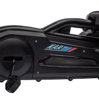 HOMCOM Kids Pedal Go Kart, with Adjustable Seat, EVA Wheels, Seat, Handbrake - Black(m-13)