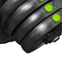 SPORTNOW Adjustable Weight Barbell & Dumbbells Set Free Weights Strength Muscle Exercise Home Gym Training, Black and Green(m-13)