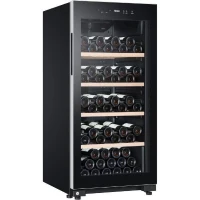 Cave a vin de vieillissement - HAIER HWS116GAE - Pose libre - 116 bouteilles H126.5 x L59,5 cm - Noir(m-3)