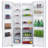 Réfrigérateur américain - Continental Edison - CERA532NFWD - 2 portes - 529 L -  L90 x 177 cm - Classe D - Blanc(m-3)