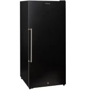 Cave a vin de vieillissement - LA SOMMELIERE - CTP177A - 165 bouteilles - Porte pleine - Classe F - 59,5 x 67,5 x 135,5 cm - Noir(m-1)