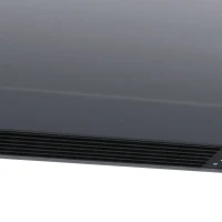 HOMCOM 2000W Ceramic Electric Heater with Fan, Adjustable Thermostat, Wall Mounted - Grey(m-13)