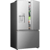 Réfrigérateur multi-portes - HISENSE - RF815N4SESE - 634 L - Distributeur d'eau - Classe E - 91,4 x 73 x 178,5 cm - Inox(m-3)