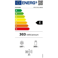 Réfrigérateur américain - HOTPOINT - HPG25512XBR4E - 4 portes - Classe E - 515 L - 83,2 x 70 x 182,3 cm - Inox(m-4)