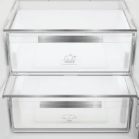 Réfrigérateur combiné - HOTPOINT - HPK25402XP7E - Classe B - 355 L - 59,5 x 66,3 x 203,5 cm - Titanium Inox(m-6)