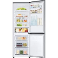 Réfrigérateur combiné - SAMSUNG - RB33B610ESA - No Frost - 344 L - Classe E - 59,5 x 65,8 x 185,3 cm - Gris métal(m-5)