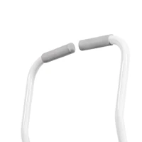 SPORTNOW Stepper d'Escalier Pliable, 3 Niveaux de Résistance, Hauteur Réglable, Écran LCD, Charge 150 kg, 90x50x133cm, Blanc(m-14)