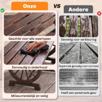 Outsunny tuinbank, ontwerp met wagenwiel, voor 2 personen, natuurlijk hout, donkerbruin, 105,5 x 56 x 79 cm(m-8)