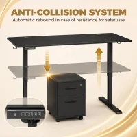 HOMCOM large rise table rising(m-8)