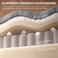 HOMCOM Poltrona Relax Reclinável Manual em Pele Sintética com Montagem Rápida, Apoio de Pés e Acolchoamento Espesso, Cinzento(m-5)
