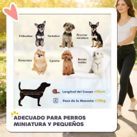 PawHut Carrito para Perros Pequeños Plegable hasta 10 kg con 3 Ruedas Capota Ajustable Cesta Ventanas de Malla Portavasos Gris(m-4)