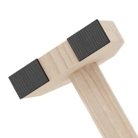 SPORTNOW Lot de 2 barres parallèles poignée Push-up parallettes en bois de hêtre antidérapantes finition bois naturel(m-8)