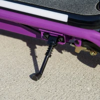 AIYAPLAY Electric Scooter for Kids Aged 6-14 Years, with Colourful Lights, Purple(m-8)