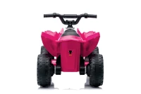 Kinder Quad elettrico 12V, due velocità (alta/bassa) e avanti/indietro, 85x55x55,3 cm, Rosa(m-11)