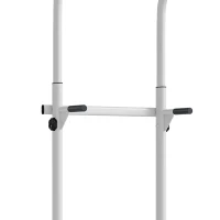 SPORTNOW Power tower dip barre de traction autoportante réglable en hauteur cadre acier 91,5 x 97,5 x 176,5-227 cm pour la maison(m-11)