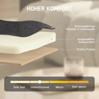 HOMCOM Draaibare Accentstoel, Leesstoel in Linnenlook zonder Armleuningen met Brede Zitting en Metalen Poten, Donkergrijs(m-5)