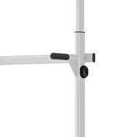SPORTNOW Power tower dip barre de traction autoportante réglable en hauteur cadre acier 91,5 x 97,5 x 176,5-227 cm pour la maison(m-13)