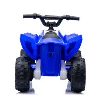 Quad elettrico per bambini 12V, due velocità (alta/bassa) e avanti/indietro, 85x55x55,3 cm, Blu(m-13)
