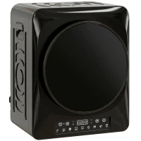 HOMCOM 1000 W compacte wasdroger met extra droog & ECO, timer- en temperatuurinstellingen, zwart(m-14)