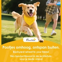 PawHut Hondenwagen Opvouwbaar Hondenbuggy met Opbergmand, Kussen, Gaasvensters, Bekerhouder voor Kleine Honden tot 10kg, Grijs(m-9)