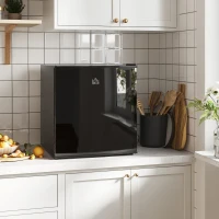 HOMCOM mini vriezer, 35 L, wit, 47 x 44,2 x 48,8 cm(m-2)